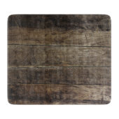 Planche À Découper Bois rustique faux (Devant)