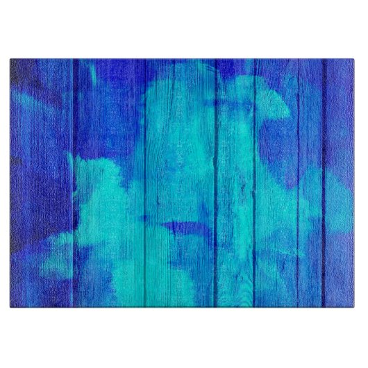 Planche À Découper Bois vintage Abstrait #3 (Devant)