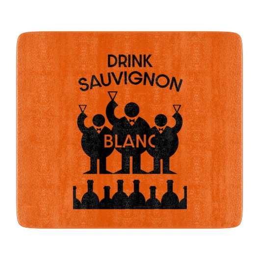 Planche À Découper Boisson de vin Sauvignon Blanc (Devant)