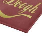 Planche À Découper Boisson Yaourteuse Doogh Lettre Dorée (Coin)