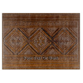 Planche À Découper Boîte en bois sculpté russe (Devant)