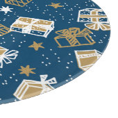 Planche À Découper Boîtes cadeaux de vacances d'hiver Motif (Coin)