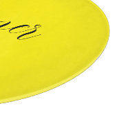 Planche À Découper Bol jaune ensoleillé été (Coin)