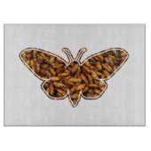 Planche À Découper Bombyx Mori Silk Moth Cycle de vie Silhouette (Devant)