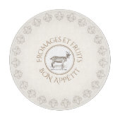 Planche À Découper Bon appétit Fruit et Fromage Chèvre (Devant)