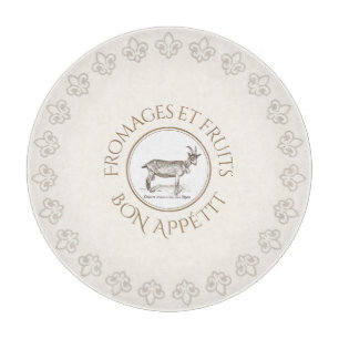 Planche À Découper Bon appétit Fruit et Fromage Chèvre