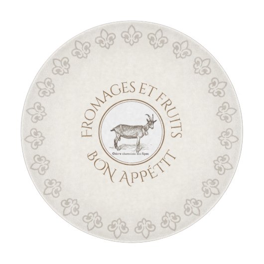 Planche À Découper Bon appétit Fruit et Fromage Chèvre (Devant)