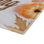 Planche À Découper Bon thanksgiving Beaux Citrouilles sur mesure (Coin)