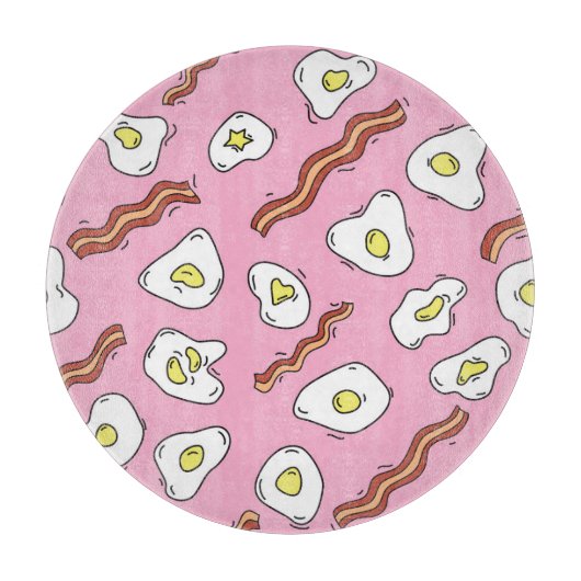 Planche À Découper Bonanza petit-déjeuner : Plaisirs du dessin animé (Devant)