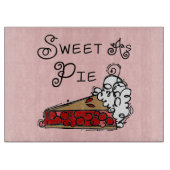 Planche À Découper Bonbon comme tarte (Devant)