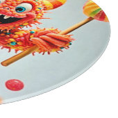 Planche À Découper Bonbons de Monster heureux Design (Coin)
