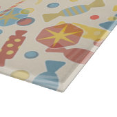 Planche À Découper Bonbons et motif de sucrerie (Coin)