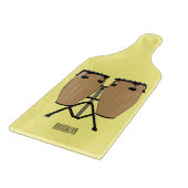 Planche À Découper Bongo, dessin animé de batterie (Coin)