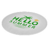 Planche À Découper Bonjour été (Coin)