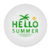 Planche À Découper Bonjour été (Devant)