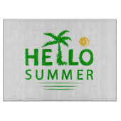 Planche À Découper Bonjour été (Devant)