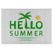 Planche À Découper Bonjour été (Devant)