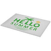 Planche À Découper Bonjour été (Coin)