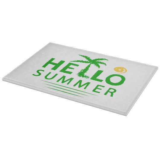 Planche À Découper Bonjour été (Coin)