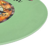 Planche À Découper Bonjour Scary Hallowe'en Citrouille (Coin)