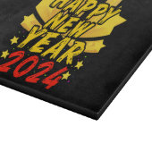 Planche À Découper Bonne année 2024  (Coin)