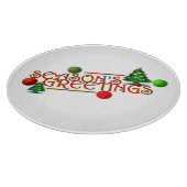 Planche À Découper Bonnes Fêtes (Coin)