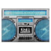 Planche À Découper Boombox bleu (Devant)