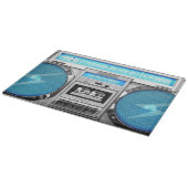 Planche À Découper Boombox bleu (Coin)