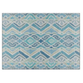 Planche À Découper Bord de mer/plage/bleu marine (Devant)