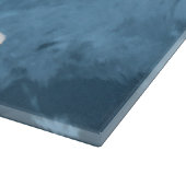 Planche À Découper Bordure Collie Chien Aquarelle Portrait (Coin)