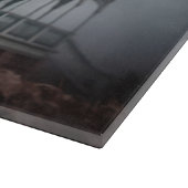 Planche À Découper Boston Terrier Halloween effrayant (Coin)