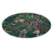 Planche À Découper Botanique florale foncée sans Motif (Coin)