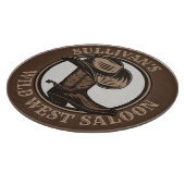 Planche À Découper Bottes de cowboy Occidentales Wild West personnali (Coin)