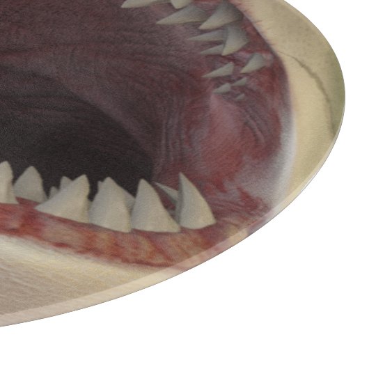 Planche À Découper Bouche de requin blanc (Coin)