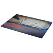 Planche À Découper Bouclier d'un vieux camion rouillé (Coin)