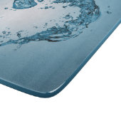 Planche À Découper Bouffées d'eau en forme de coeur (Coin)