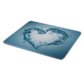 Planche À Découper Bouffées d'eau en forme de coeur (Coin)