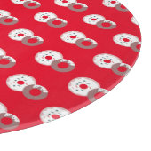 Planche À Découper Boulangerie de beignets de Noël (Coin)