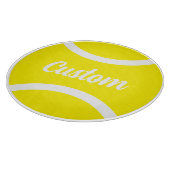 Planche À Découper Boule de tennis jaune arrondi cadeau de coupe pers (Coin)