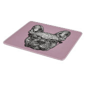 Planche À Découper Bouledogue de hippie (Coin)