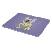 Planche À Découper Bouledogue Français crème, (Coin)
