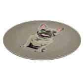Planche À Découper Bouledogue Français Crème (Coin)