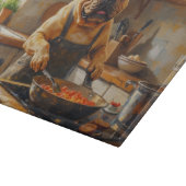 Planche À Découper Bouledogue français cuisine dans la cuisine (Coin)