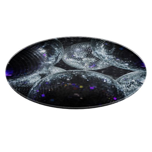 Planche À Découper Boules Disco : Atmosphère Fête (Coin)