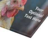 Planche À Découper Boulet de texte personnalisé (Coin)