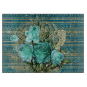 Planche À Découper Bouquet de Seafoam (Devant)