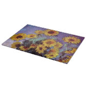 Planche À Découper Bouquet des tournesols par Claude Monet, art (Coin)