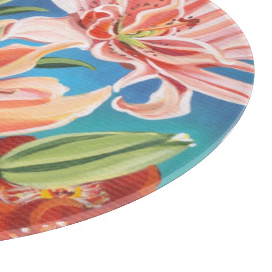 Planche À Découper Bouquet en frontière II (Coin)