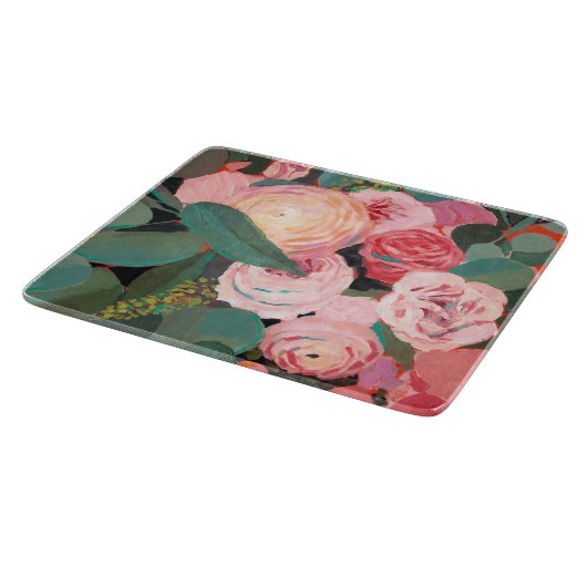 Planche À Découper Bouquet Eucalyptus (Coin)