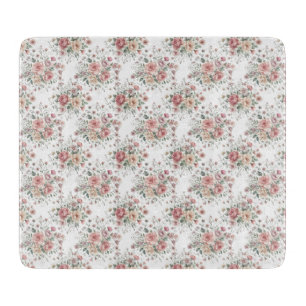Planche À Découper bouquets floraux vintage